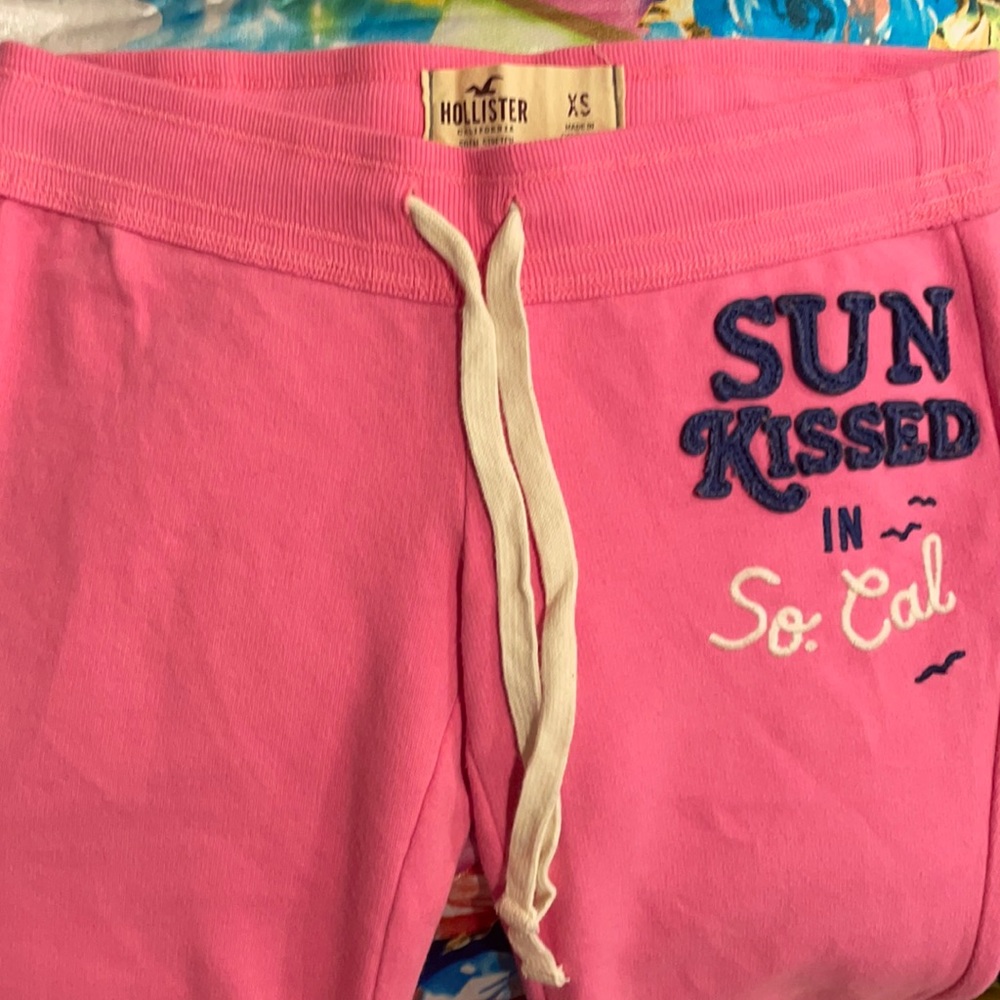 Pink Hollister Sweatpants